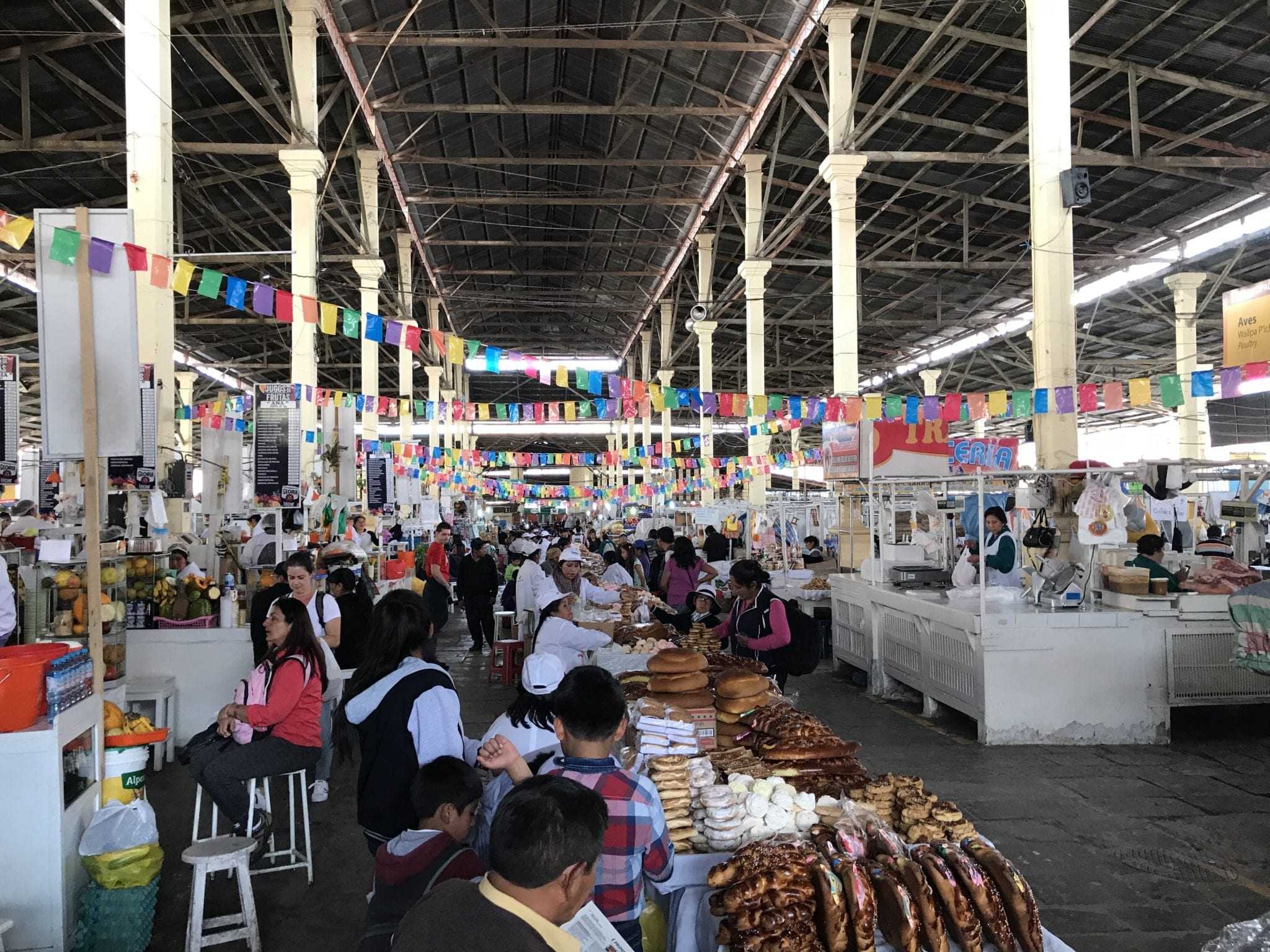 side view San Pedro Market