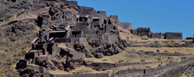 Pisac ruins peru