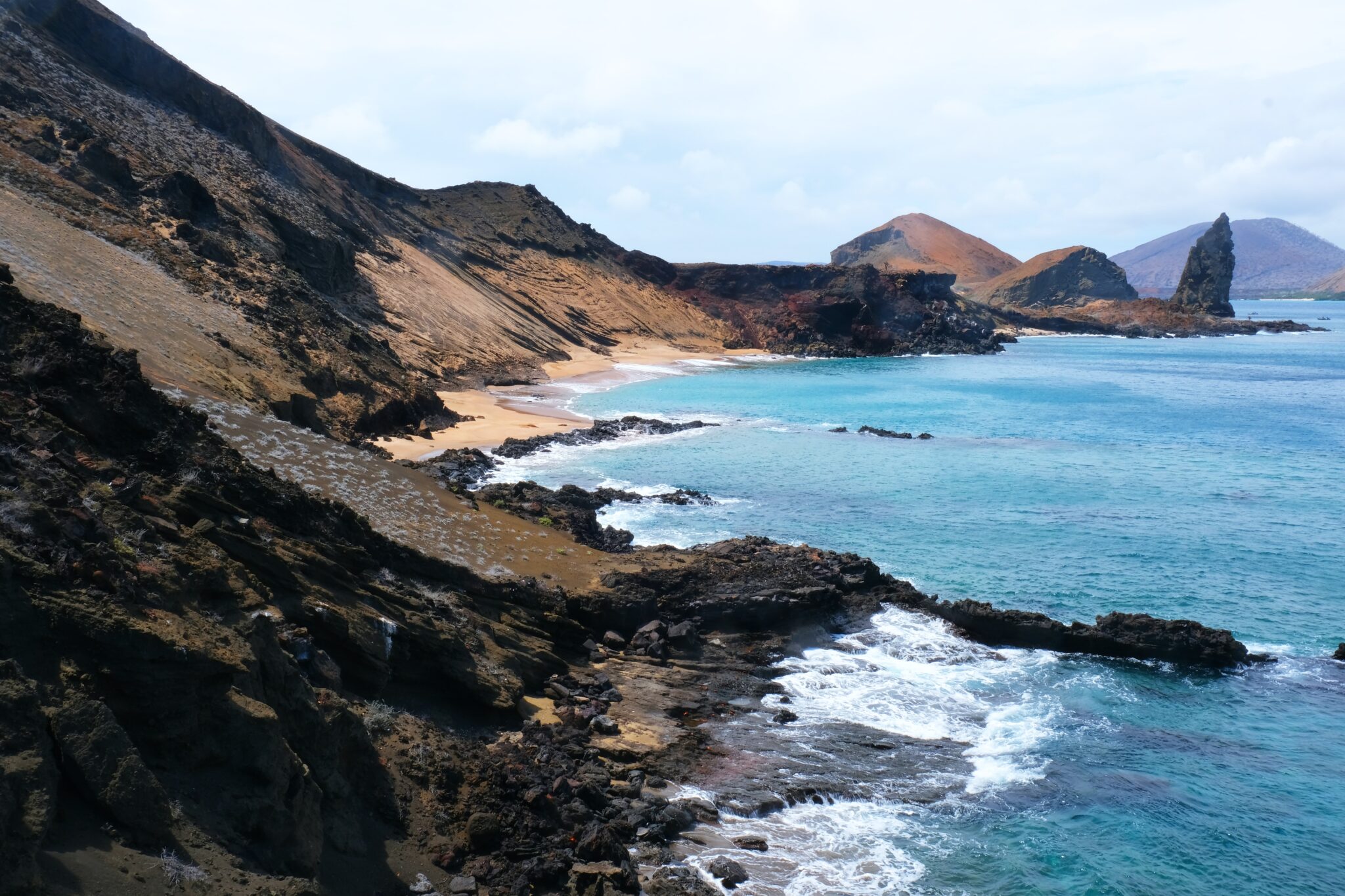 Galapagos Volcanoes and Lava Flows